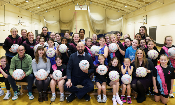 The funding will help Rhondda Netball Club continue its work in making sport accessible and fostering community participation