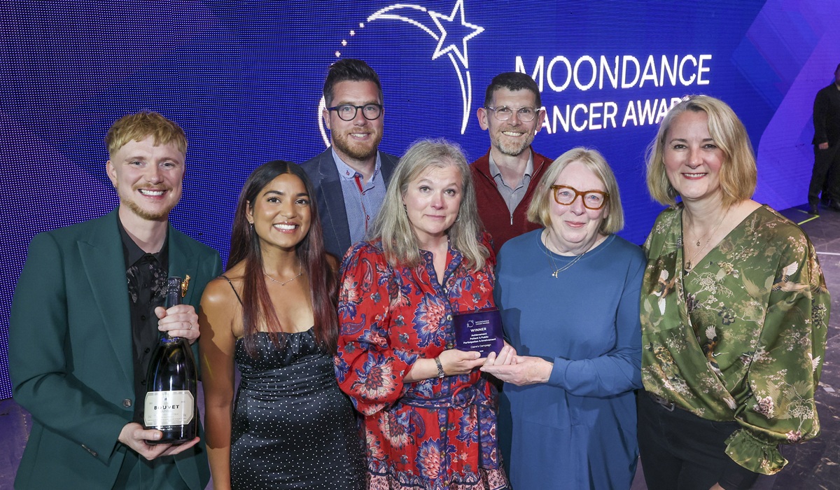 The winning team behind the Patient & Public Participation & Involvement award