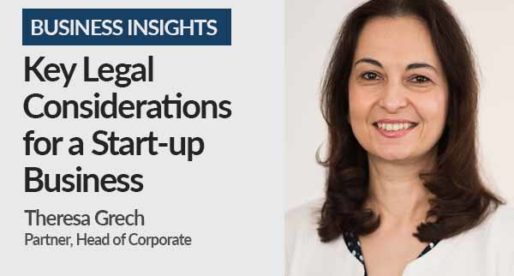Key Legal Considerations for a Start-up Business