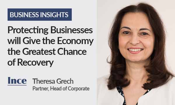 Protecting Businesses will Give the Economy the Greatest Chance of Recovery