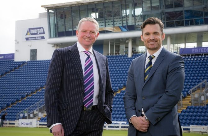 Glamorgan Cricket Nets Exciting Sponsorship Deal with Towergate
