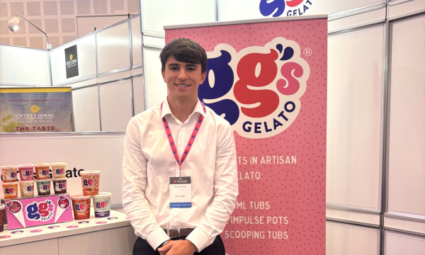 Toby Link-Jones, GG Gelato, at Blas Cymru Taste Wales