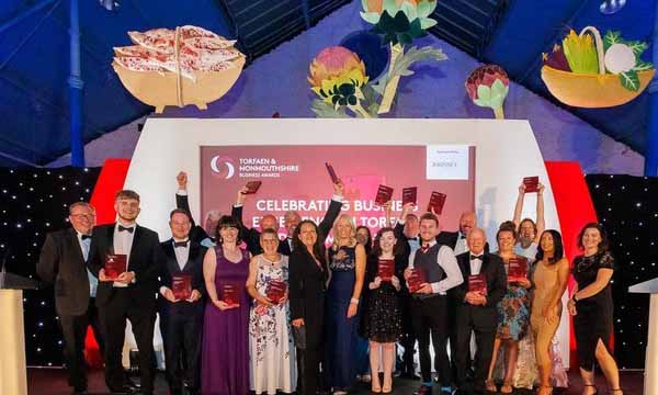 Winners of the Torfaen and Monmouthshire Business Awards Revealed