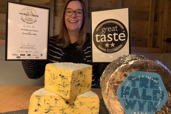 Christmas Comes Early for New Welsh Blue Cheese