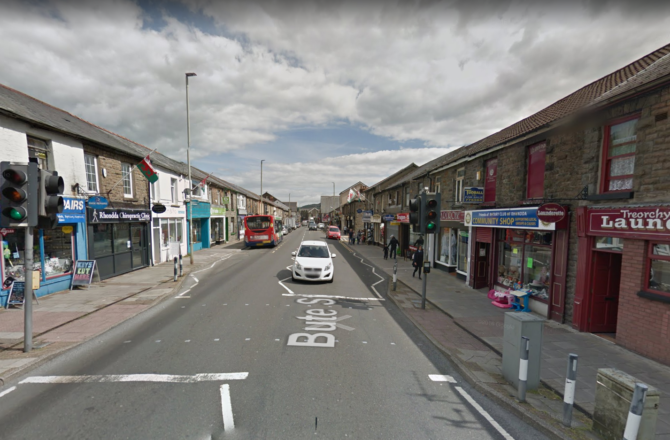 Treorchy High Street in the Rhondda Fawr Valley Crowned the Best in the UK
