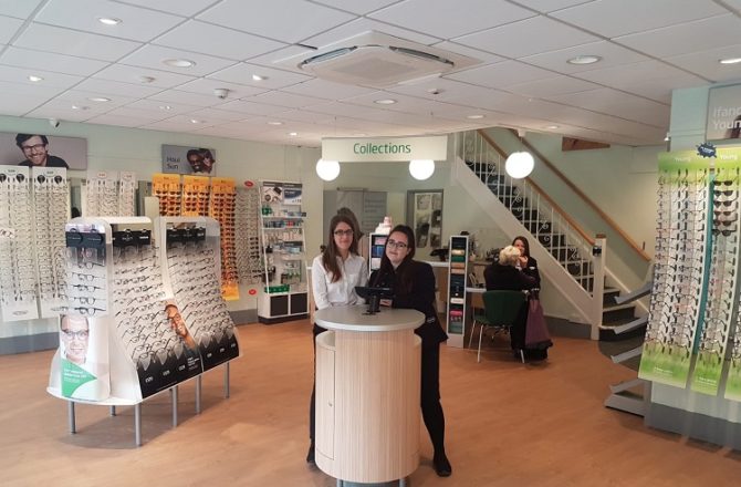 Swansea Opticians Invests £600,000 in Store Refit