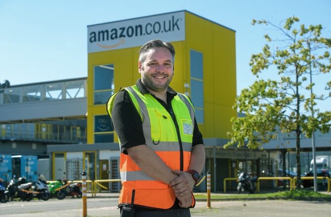 Swansea Apprentice Helps Amazon Mark Major Milestone