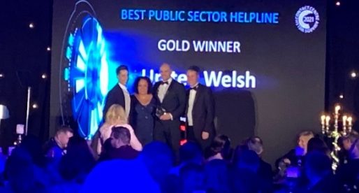 United Welsh Wins Best Public Sector Helpline at Welsh Contact Centre Awards