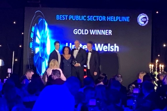 United Welsh Wins Best Public Sector Helpline at Welsh Contact Centre Awards