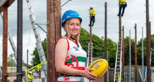 Sports Mad Engineering Trainer Reaches new Heights with Openreach and Wales