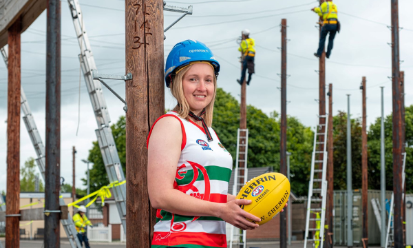 Sports Mad Engineering Trainer Reaches new Heights with Openreach and Wales