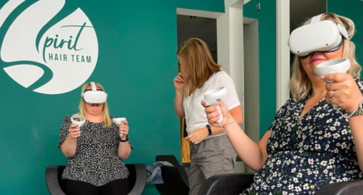 First in Wales to Launch Virtual Reality Hairdressing Experience