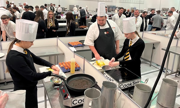 Pupils Get a Taste of Careers in the Food and Drink Sector at the Welsh International Culinary Championships