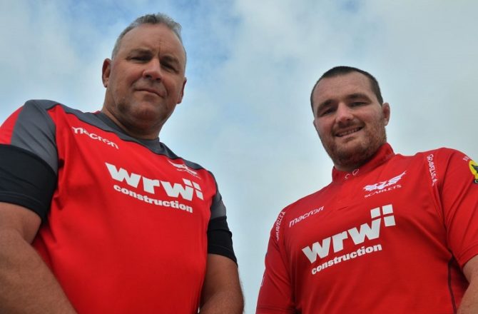 WRW Construction Named as Scarlets Main Sponsor