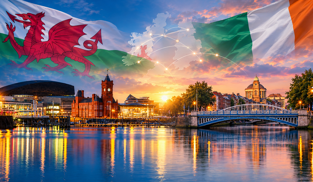 Welsh-Irish Partnership at Golden Hour