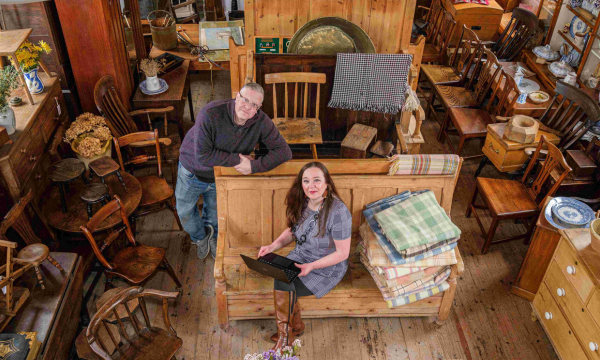 TikTok Connection Leads to Business Boost for Rural Antiques Dealership
