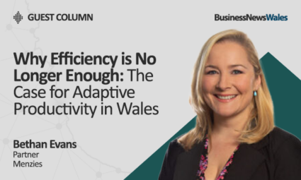 Why Efficiency Is No Longer Enough The Case for Adaptive Productivity in Wales