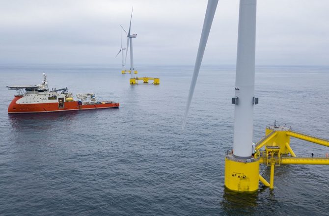 Survey Work Begins for Floating Wind Farm in Pembrokeshire