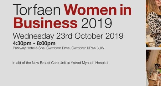 Bookings Now Open for 2019 Torfaen Women in Business Event