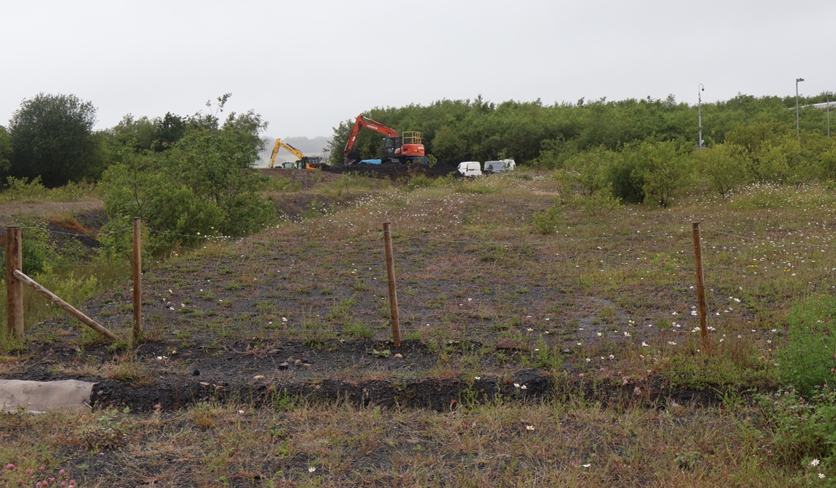 Work at Oakdale site