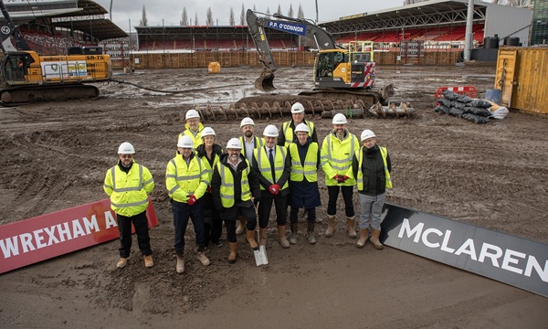 Wrexham AFC Kop Stand redevelopment 3
