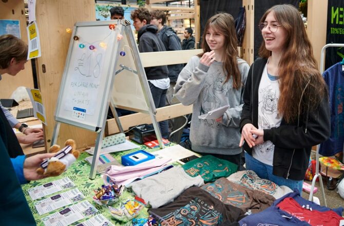 Welsh Students Host Trade Fair at St David’s Cardiff