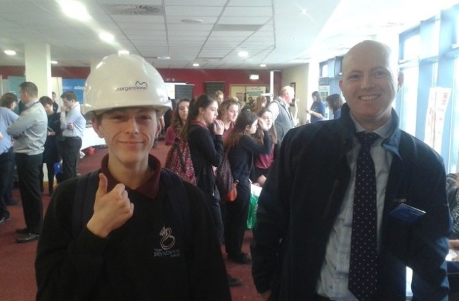 Morganstone Showcases at Welsh Careers Convention