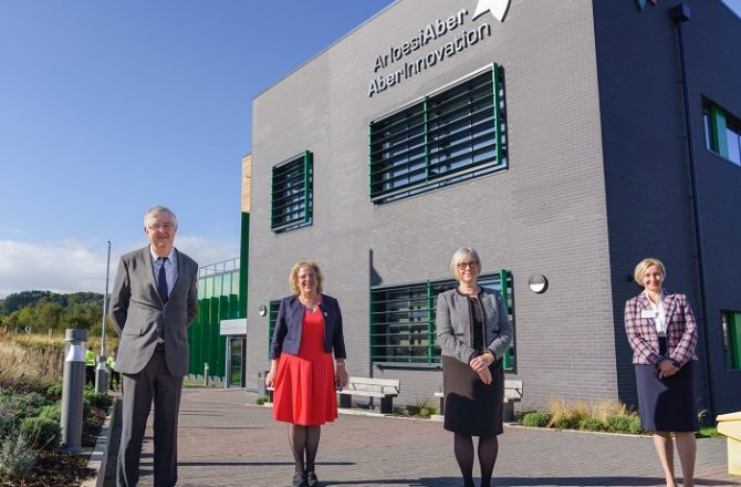 First Minister of Wales Officially Opens AberInnovation