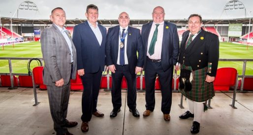 Rugby Legend at St David’s Day gathering of the Swansea Bay Business Club