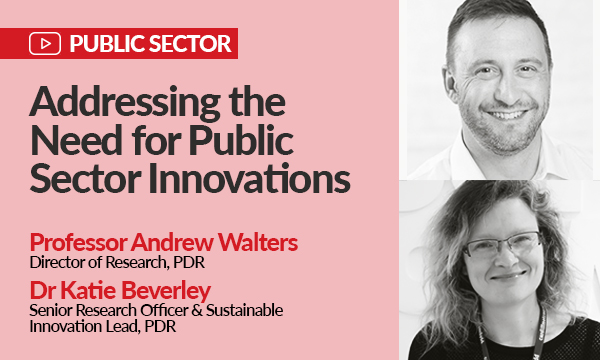 Addressing the Need for Public Sector Innovations