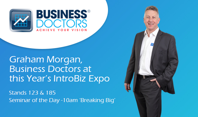 Graham Morgan, Business Doctors at this Year’s IntroBiz Expo