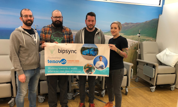 Global Tech Firm Raises Thousands for Cancer Patients in Wales