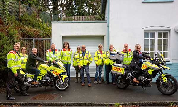 National Library of Wales’ New Partnership with Blood Bikes Wales