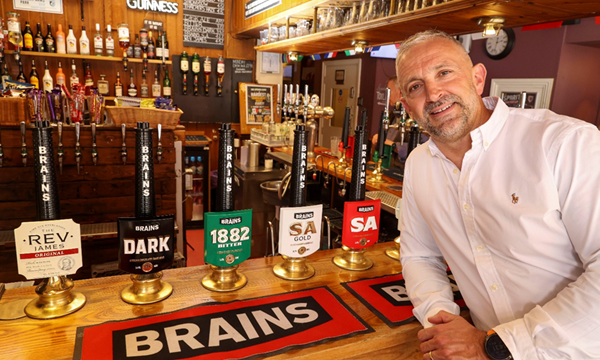 brains brewery rebrand