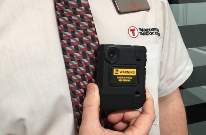 New Body Cameras for Transport for Wales Staff