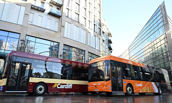 Cardiff Bus Saves 550 Tonnes of CO₂ with New Electric Buses