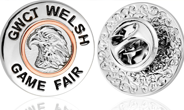 Exclusive Clogau Lapel Badge Crafted for First GWCT Welsh Game Fair