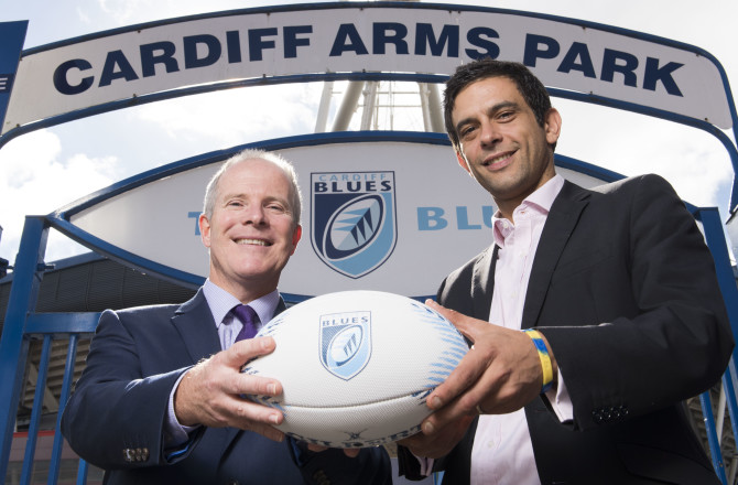 Cardiff Blues Partner with Cooke & Arkwright