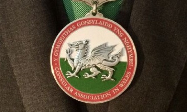 Monmouthshire Man Re-appointed as the President of the Consular Association in Wales