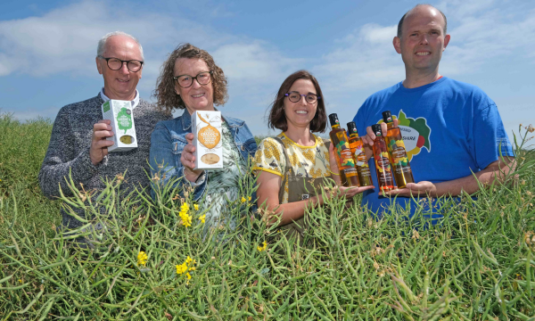 Savoury Biscuit Producer Strikes Gold with Pembrokeshire Rapeseed Oil
