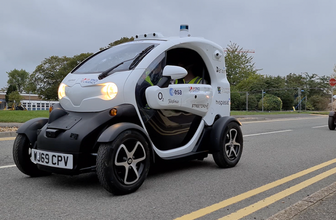 O2 Launches UK’s First Driverless Cars Lab