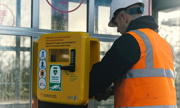 More Life-Saving Defibrillators for Stations Across Wales and The Borders