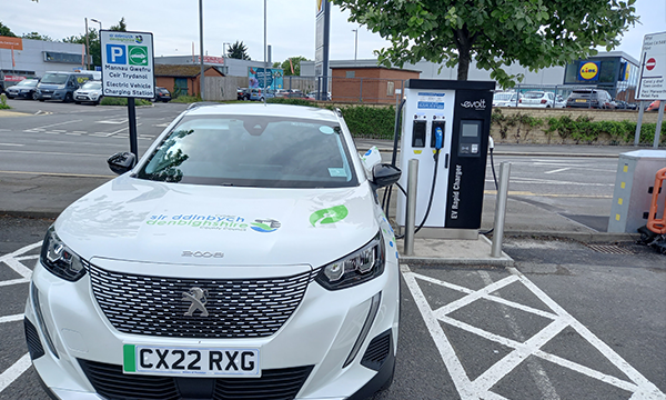 Electric Chargers Go Live at Prestatyn Car Park