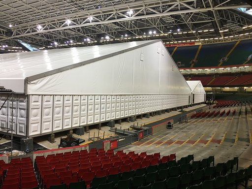 BDP Helps to Convert Cardiff Principality Stadium into Dragon’s Heart Hospital in Fight Against Coronavirus