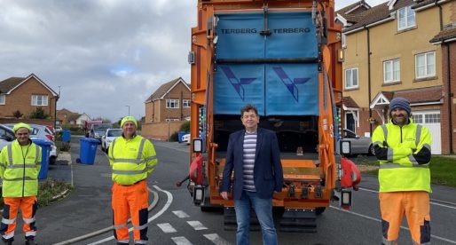 Electric Waste Collection Vehicle Trialled in Denbighshire