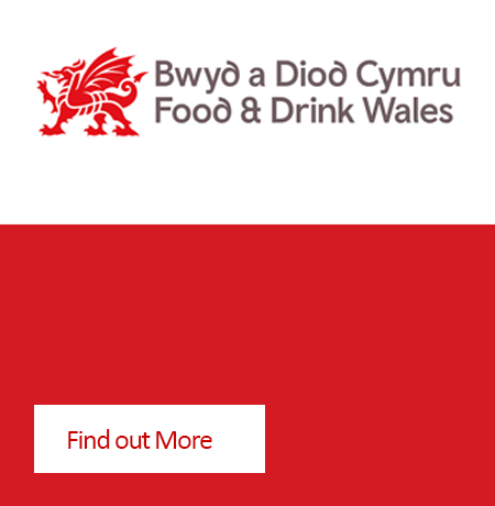 food and drink wales button ad