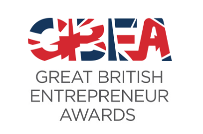 Great British Entrepreneur award for Freelance web designer