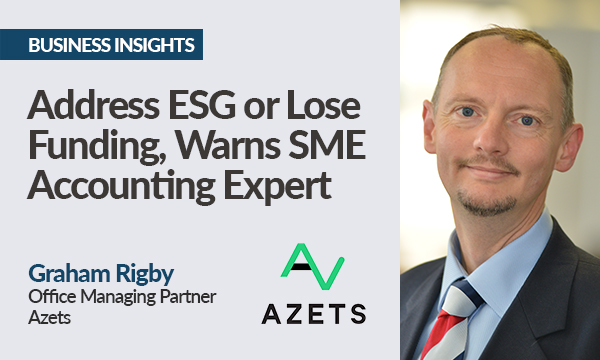 Address ESG or Lose Funding, Warns SME Accounting Expert