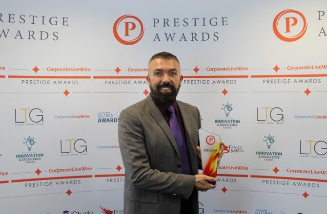 Entrepreneur Wins National Award for Well-being Work Across South Wales.
