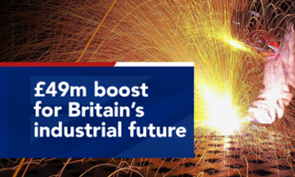 Nearly £50 Million Boost for Britain’s Industrial Future